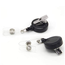 Load image into Gallery viewer, Full Crystal Iridescent/Pink Minnie Inspired Swivel Badge Reel