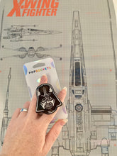 Load image into Gallery viewer, Glow Darth Inspired Pop Grip/ Popsocket