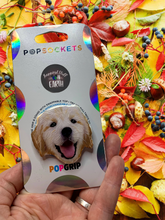Load image into Gallery viewer, Custom “Masha” Pet Dog Head Inspired Pop Grip/ Popsocket