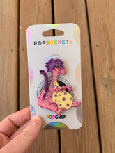 Load image into Gallery viewer, Glitter/ UV Madame Mim Dragon Inspired Pop Grip/ Popsocket
