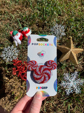 Load image into Gallery viewer, Full Crystal Peppermint Mouse Inspired Pop Grip/ Popsocket