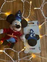 Load image into Gallery viewer, Glitter Sorcerer Mouse Pop Grip/ Popsocket