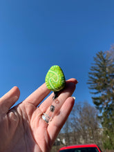 Load image into Gallery viewer, Glow Te Fiti Stone Inspired Swivel Badge Reel