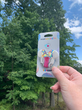Load image into Gallery viewer, Holo/Pink Scrub Doctor Mouse Inspired Pop Grip/ Popsocket