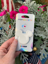 Load image into Gallery viewer, White Mouse Inspired "Pop" Cell Phone Grip/ Stand