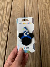 Load image into Gallery viewer, Glitter Sorcerer Mouse Pop Grip/ Popsocket