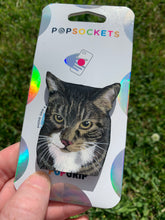 Load image into Gallery viewer, Custom "Angel" Pet Cat Inspired Pop Grip/ Popsocket