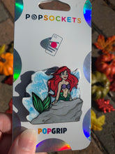 Load image into Gallery viewer, Ariel/ Water Inspired Pop Grip/ Popsocket
