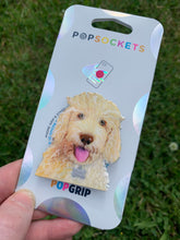 Load image into Gallery viewer, Rizzo Labradoodle Dog Head Inspired Pop Grip/ Popsocket