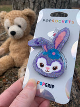 Load image into Gallery viewer, Glitter Stella Lou Head Inspired Pop Grip/ Popsocket