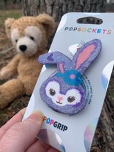 Load image into Gallery viewer, Glitter Stella Lou Head Inspired Pop Grip/ Popsocket