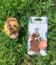 Load image into Gallery viewer, Glitter Bullseye Face Inspired Pop Grip/ Popsocket
