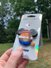 Load image into Gallery viewer, Glitter Jessie Mouse Head Inspired Pop Grip/ Popsocket