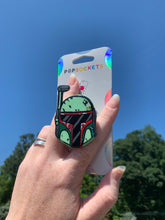 Load image into Gallery viewer, Boba Fett Head Inspired Pop Grip/ Popsocket