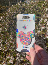 Load image into Gallery viewer, Mouse Rainbow Sprinkles Mouse Inspired Pop Grip/ Popsocket