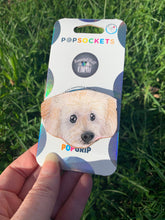 Load image into Gallery viewer, Custom “Buffy” Pet Dog Head Inspired Pop Grip/ Popsocket