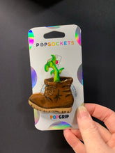 Load image into Gallery viewer, Wall-E Plant Inspired “Pop" Cell Phone Grip/ Stand