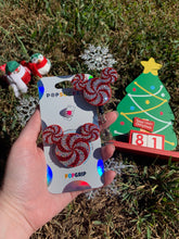 Load image into Gallery viewer, Full Crystal Peppermint Mouse Inspired Pop Grip/ Popsocket