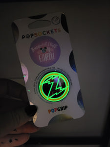 Glow Buzz Target Inspired Pop Grip/ Popsocket