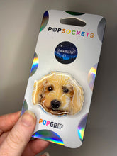 Load image into Gallery viewer, Custom “Murphy” Pet Dog Head Inspired Pop Grip/ Popsocket