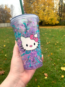 Kitty Inspired Starbucks Venti Double Wall Cup