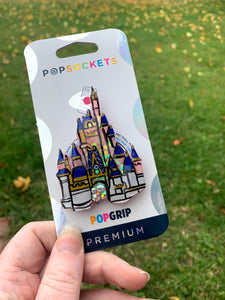 Glitter/Crystal Cindy Castle Inspired Pop Grip/ Popsocket | New Colors