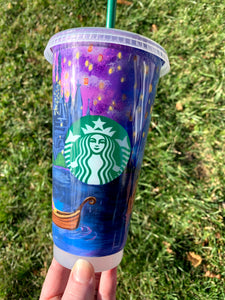 Rapunzel Inspired Starbucks Venti Double Wall Cup
