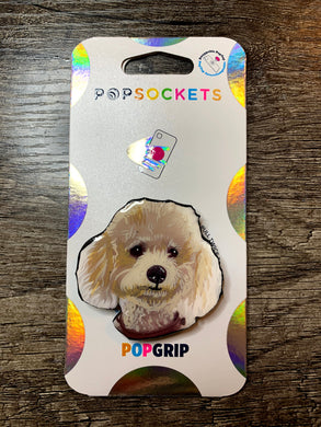 Custom Pet Dog Head Inspired Pop Grip/ Popsocket