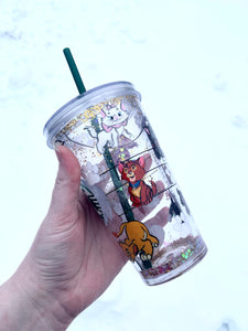 Cats Inspired Starbucks Venti Double Wall Cup