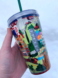 Land Inspired Starbucks Venti Double Wall Cup