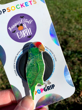 Load image into Gallery viewer, Custom “Titi” Pet Parrot Inspired Pop Grip/ Popsocket