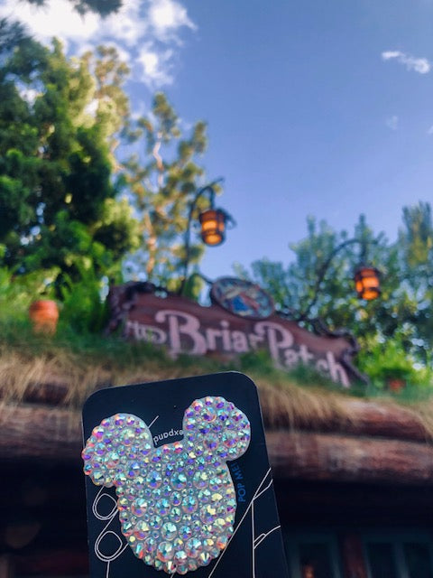 Iridescent Crystal Mouse Inspired 
