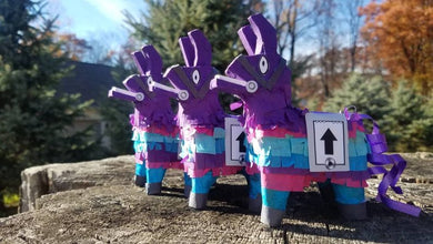 3 Pack Mini Loot Llama Pinata Figurines (4.5