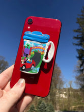 Load image into Gallery viewer, Resort Mug Inspired &quot;Pop&quot; Cell Phone Grip/ Stand