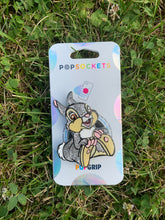 Load image into Gallery viewer, Glitter Thumper Inspired “Pop&quot; Cell Phone Grip/ Stand