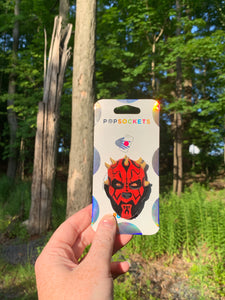 Darth Maul Inspired “Pop" Cell Phone Grip/ Stand
