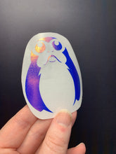 Load image into Gallery viewer, Holographic Porg Inspired Vinyl Decal