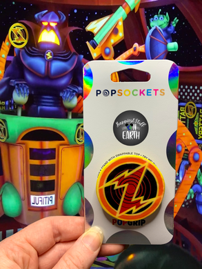 Glow Buzz Target Inspired Pop Grip/ Popsocket