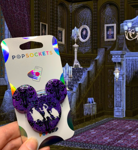 Haunted Theme Mouse Inspired "Pop" Cell Phone Grip/ Stand