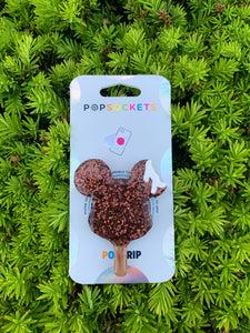 Glitter Premium Ice Cream Mouse Bar Inspired Pop Grip/ Popsocket