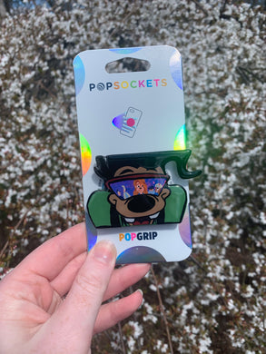 Powerline Max Head with Glasses Reflection Inspired Pop Grip/ Popsocket