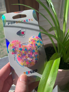 Mouse Rainbow Sprinkles Mouse Inspired Pop Grip/ Popsocket