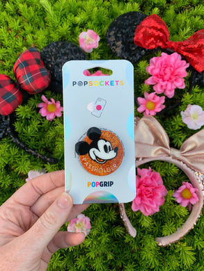 Glitter Pass Magnet Inspired Pop Grip/ Popsocket