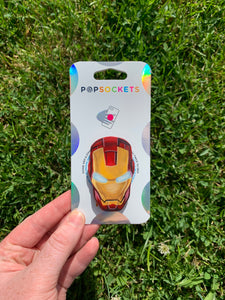 Iron Dude Head Inspired Pop Grip/ Popsocket