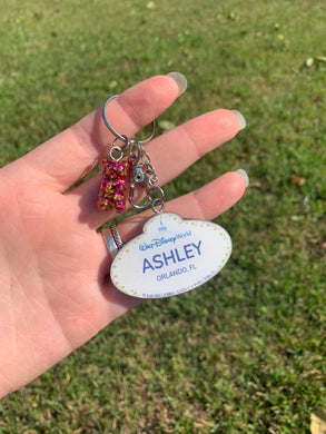 Personalized Name Tag KeyChain