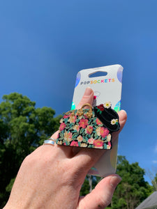 Mary Poppins Bag/ Hat Inspired "Pop" Cell Phone Grip/ Stand