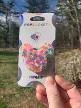 Load image into Gallery viewer, Mouse Rainbow Sprinkles Mouse Inspired Pop Grip/ Popsocket