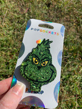Load image into Gallery viewer, Glitter Mean One Inspired “Pop” Cell Phone Grip/ Stand
