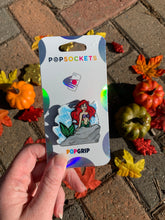 Load image into Gallery viewer, Ariel/ Water Inspired &quot;Pop&quot; Cell Phone Grip/ Stand