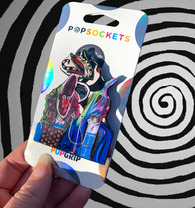 Beetle Characters with Worm Inspired Pop Grip/ Popsocket
